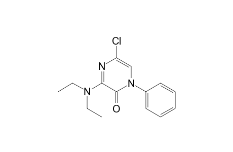 5-Chloro-3-(diethylamino)-1-phenyl-2(1H)-pyrazinone