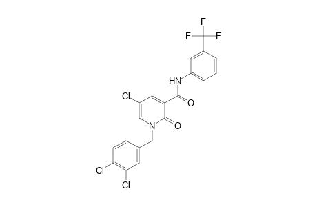 5-CHLORO-1-(3,4-DICHLOROBENZYL)-1,2-DIHYDRO-2-OXO-alpha,alpha,alpha-TRIFLUORO-m-NICOTINOTOLUIDIDE