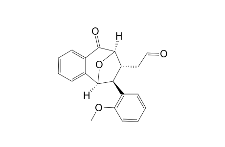 2-[(5R,6R,7R,8S)-6-(2-methoxyphenyl)-9-oxo-6,7,8,9-tetrahydro-5H-5,8-epoxybenzo[7]annulen-7-yl]acetaldehyde