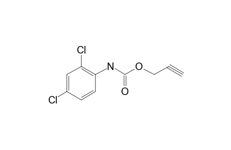 Carbamic acid, N-(2,4-dichlorophenyl)-, 2-propynyl ester