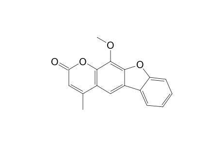 11-METHOXY-4-METHYL-2H-BENZOFURO-[3,2-G]-1-BENZOPYRAN-2-ONE