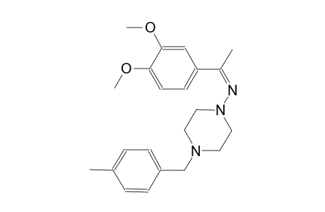 1-piperazinamine, N-[(Z)-1-(3,4-dimethoxyphenyl)ethylidene]-4-[(4-methylphenyl)methyl]-