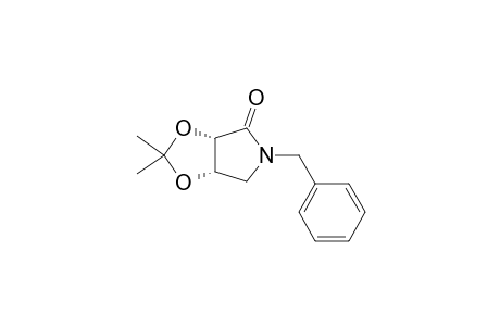 N-Benzyl-4-amino-4-deoxy-2,3-o-isopropylidene-D-erythronolactam