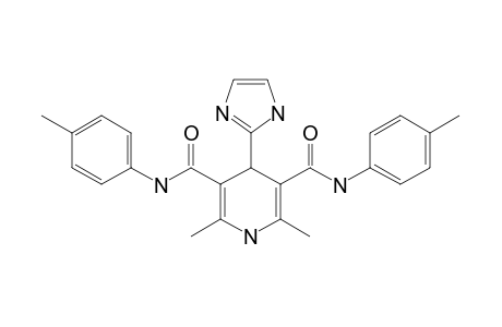 4-(2-Imidazolyl)-2,6-dimethyl-3,5-bis-N-(4-methylphenyl)-carbamoyl-1,4-dihydro-pyridine