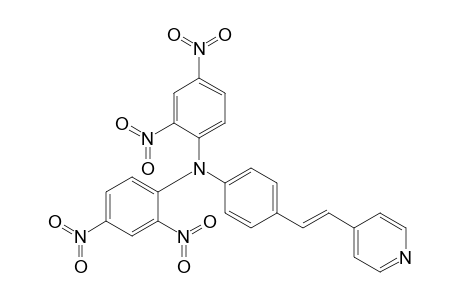 Trans-4-[p-[N,N-bis(2',4'-dinitrophenyl)amino]styryl]pyridine