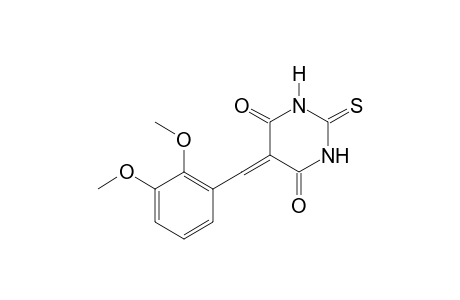 5-(2,3-dimethoxybenzylidene)-2-thiobarbituric acid