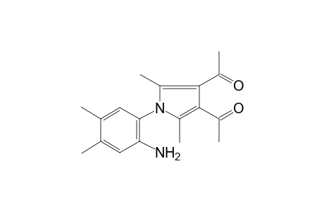 1-[4-Acetyl-1-(2-amino-4,5-dimethyl-phenyl)-2,5-dimethyl-1H-pyrrol-3-yl]-ethanone