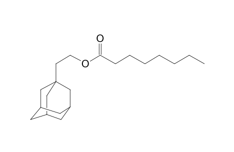 Octanoic acid, 2-(1-adamantyl)ethyl ester