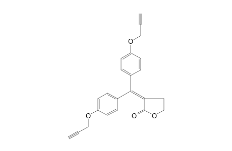 3-{bis[p-(2-propynyloxy)phenyl]methylene}dihydro-2(3H)-furanone