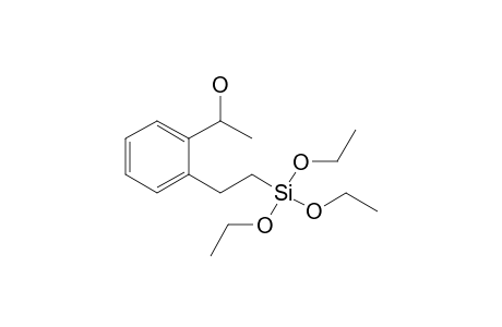 1-(2-(2-Triethoxysilylethyl)phenyl)ethan-1-ol