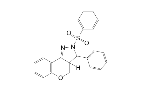 3-phenyl-2-(phenylsulfonyl)-2,3,3a,4-tetrahydro[1]benzopyrano[4,3-c]pyrazole