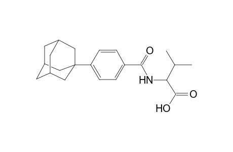 valine, N-(4-tricyclo[3.3.1.1~3,7~]dec-1-ylbenzoyl)-