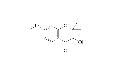 3-HYDROXY-7-METHOXY-2,2-DIMETHYLCHROMEN-4-ONE