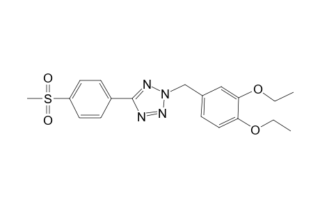 2-(3,4-diethoxybenzyl)-5-(4-mesylphenyl)tetrazole