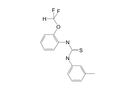 1-(2-Difluoromethoxy-phenyl)-3-m-tolyl-thiourea