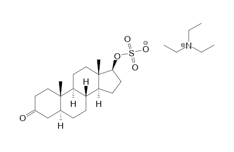 5-Androstan-17BETA-ol-3-one sulfate triethylammonium salt