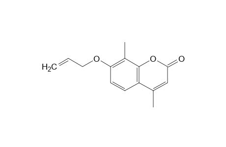 7-Allyloxy-4,8-dimethyl-coumarin