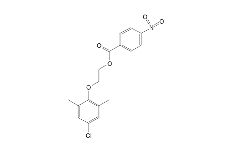 2-(4-chloro-2,6-xylyloxy)ethanol, p-nitrobenzoate