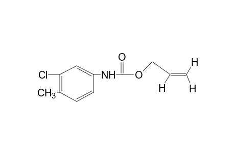3-chloro-4-methylcarbanilic acid, allyl ester