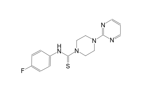 N-(4-fluorophenyl)-4-(2-pyrimidinyl)-1-piperazinecarbothioamide