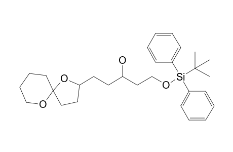 1-(Tert-butyldiphenylsilyloxy)-5-(1,6-dioxaspiro[4.5]dec-2-yl)pentan-3-ol