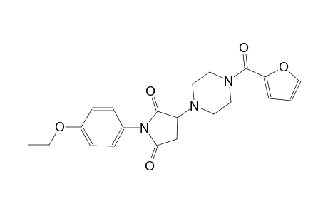 1-(4-ethoxyphenyl)-3-[4-(2-furoyl)-1-piperazinyl]-2,5-pyrrolidinedione