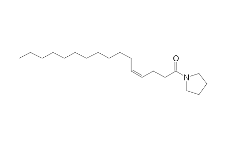 4-Hexadecenoic acid, pyrrolidide