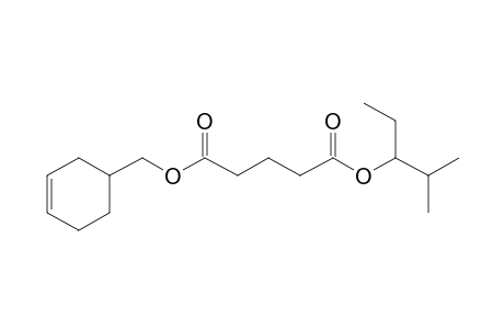 Glutaric acid, (cyclohex-3-enyl)methyl 2-methylpent-3-yl ester