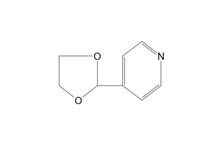 2-(4-pyridyl)-1,3-dioxolane