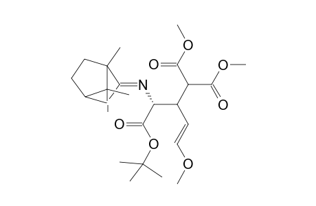 tert-Butyl 1,1-dimethyl (2R,3R)-3-[(1R,4R)-bornylideneamino]-2-[(E)-2-methoxylvinyl]-1,1,3-propanetricarboxylate