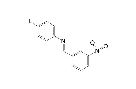 p-iodo-N-(m-nitrobenzylidene)aniline