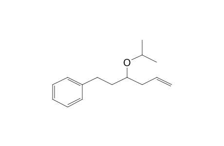 Benzene, [3-(1-methylethoxy)-5-hexenyl]-