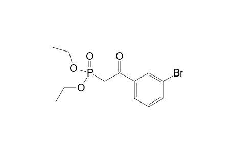 Diethyl 2-(m-bromophenyl)-2-(oxoethyl)phosphonate