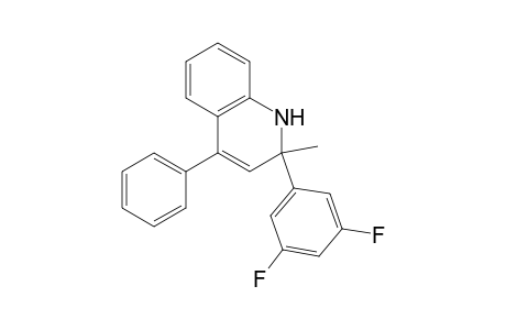 (+/-)-2-(3,5-DIFLUOROPHENYL)-1,2-DIHYDRO-2-METHYL-4-PHENYLQUINOLINE