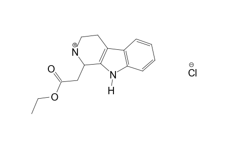 1,2,3,4-tetrahydro-9H-pyrido[3,4-b]indole-1-acetic acid, ethyl ester monohydrochloride
