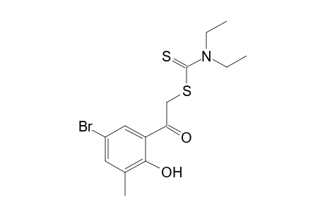 5'-BROMO-2'-HYDROXY-2-MERCAPTO-3'-METHYLACETOPHENONE, 2-(DIETHYLDITHIOCARBAMATE)