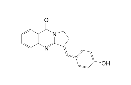 2,3-dihydro-3-(p-hydroxybenzylidene)pyrrolo[2,1-b]quinazolin-9(1H)-one