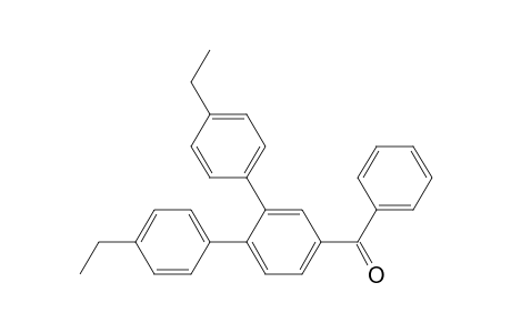 Phenyl(4,4''-diethyl[1,1';2',1'']terphenyl-4'-yl)methanone