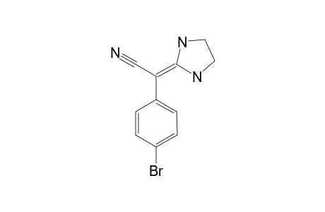 (2-IMIDAZOLIDINYLIDENE)-(4-BROMOPHENYL)-ACETONITRILE