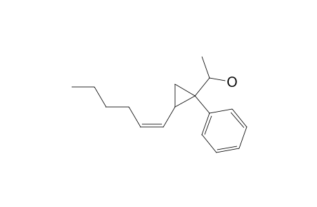 Cyclopropanemethanol, 2-(1-hexenyl)-.alpha.-methyl-1-phenyl-, [1.alpha.(S*),2.beta.]-