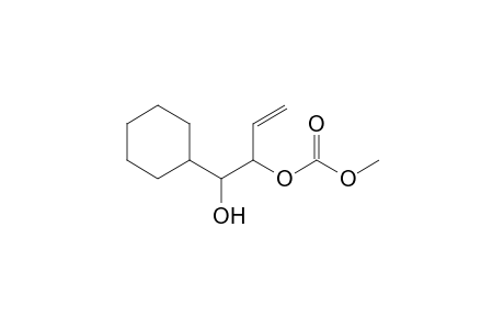 anti-1-Cyclohexyl-1-hydroxybut-3-en-2-yl Methyl Carbonate