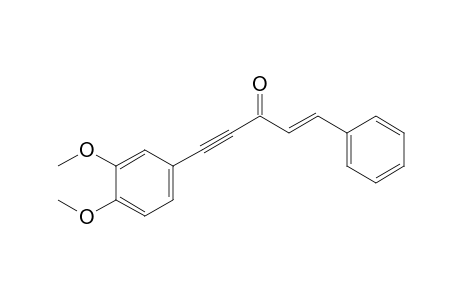 1-(3',4'-Dimethoxyphenyl)-3-oxo-5-phenyl-4-penten-1-yne