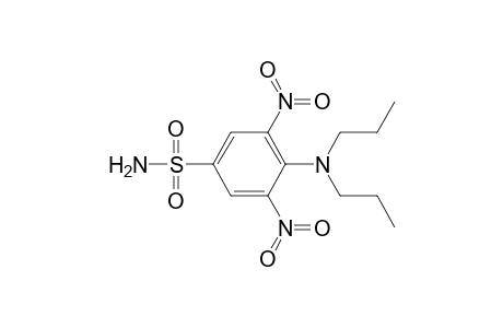 4-(dipropylamino)-3,5-dinitrobenzenesulfamide