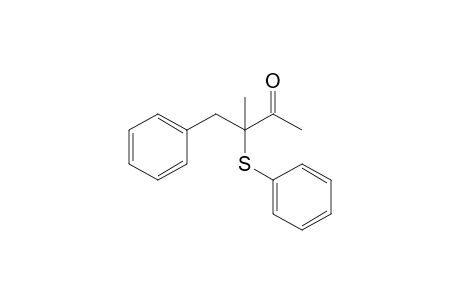 3-Methyl-4-phenyl-3-(phenylthio)-2-butanone