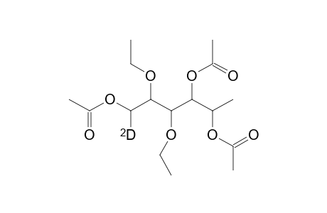 2,3-Di-0-Ethyl-6-deoxyhexitol 1,4,5-triacetate(1-D)