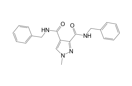 1H-pyrazole-3,4-dicarboxamide, 1-methyl-N~3~,N~4~-bis(phenylmethyl)-