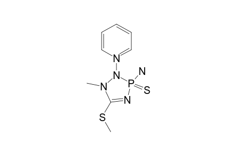 PYRIDINIUM-SALT-OF-3-AMINO-5-METHYLTHIO-1,2,4,3-TRIAZAPHOSPHOLINE