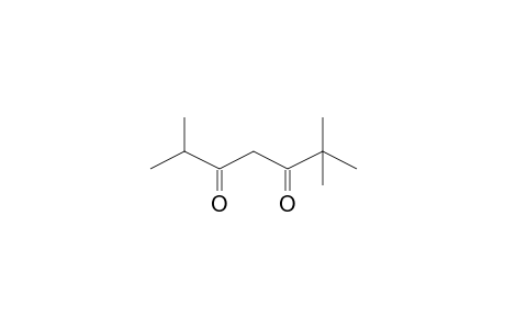 2,2,6-Trimethylheptan-3,5-dion, keto-form