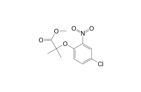 Propanoic acid, 2-(4-chloro-2-nitrophenoxy)-2-methyl-, methyl ester