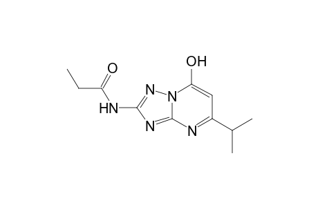 N-(7-Hydroxy-5-isopropyl-[1,2,4]triazolo[1,5-a]pyrimidin-2-yl)-propionamide